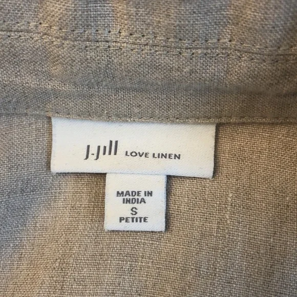 J. Jill 100% linen coat❤️ - Picture 5 of 6
